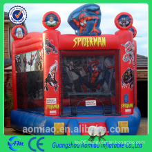 inflatable spider man bouncy castle / inflatable bouncer / inflatable jumping bouncer